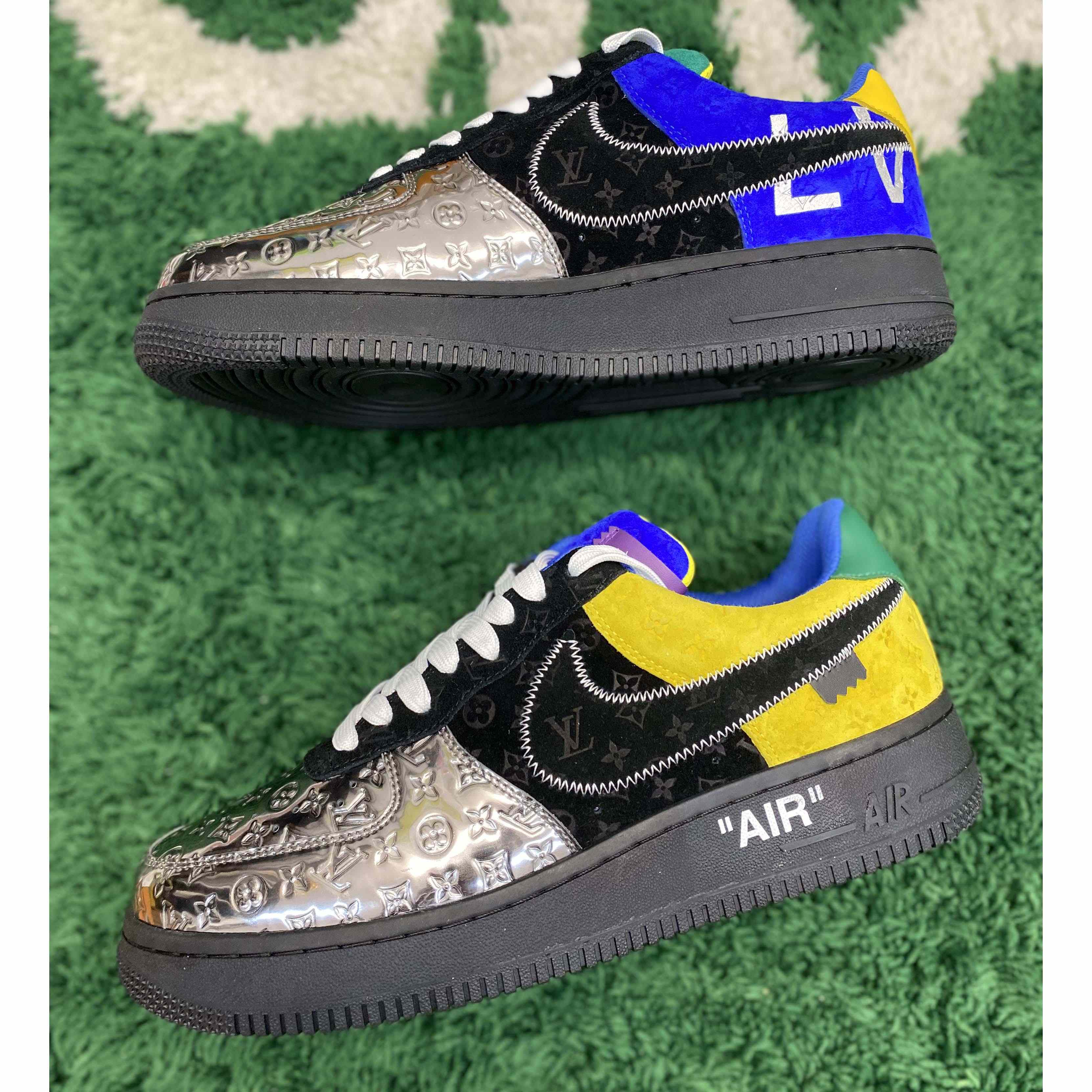Off-White x Louis Vuitton X Nike Air Force 1 Sneaker - PerfectKickZ
