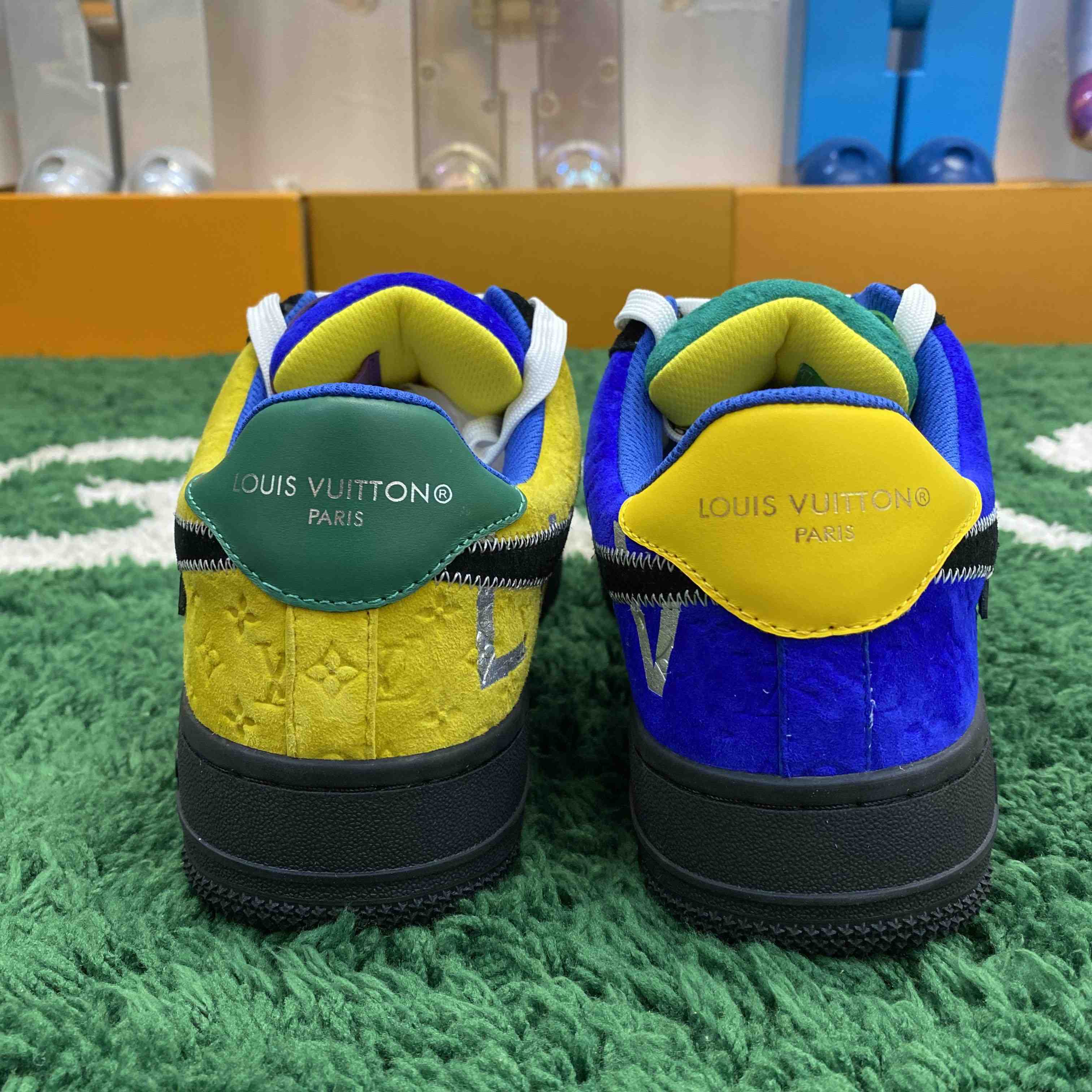 Off-White x Louis Vuitton X Nike Air Force 1 Sneaker - PerfectKickZ