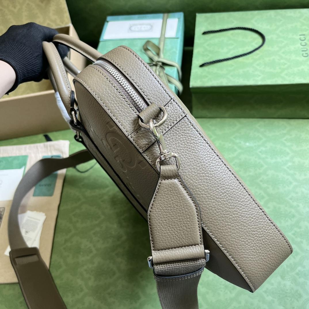 Gucci Jumbo GG Briefcase (40×29×6cm) - PerfectKickZ