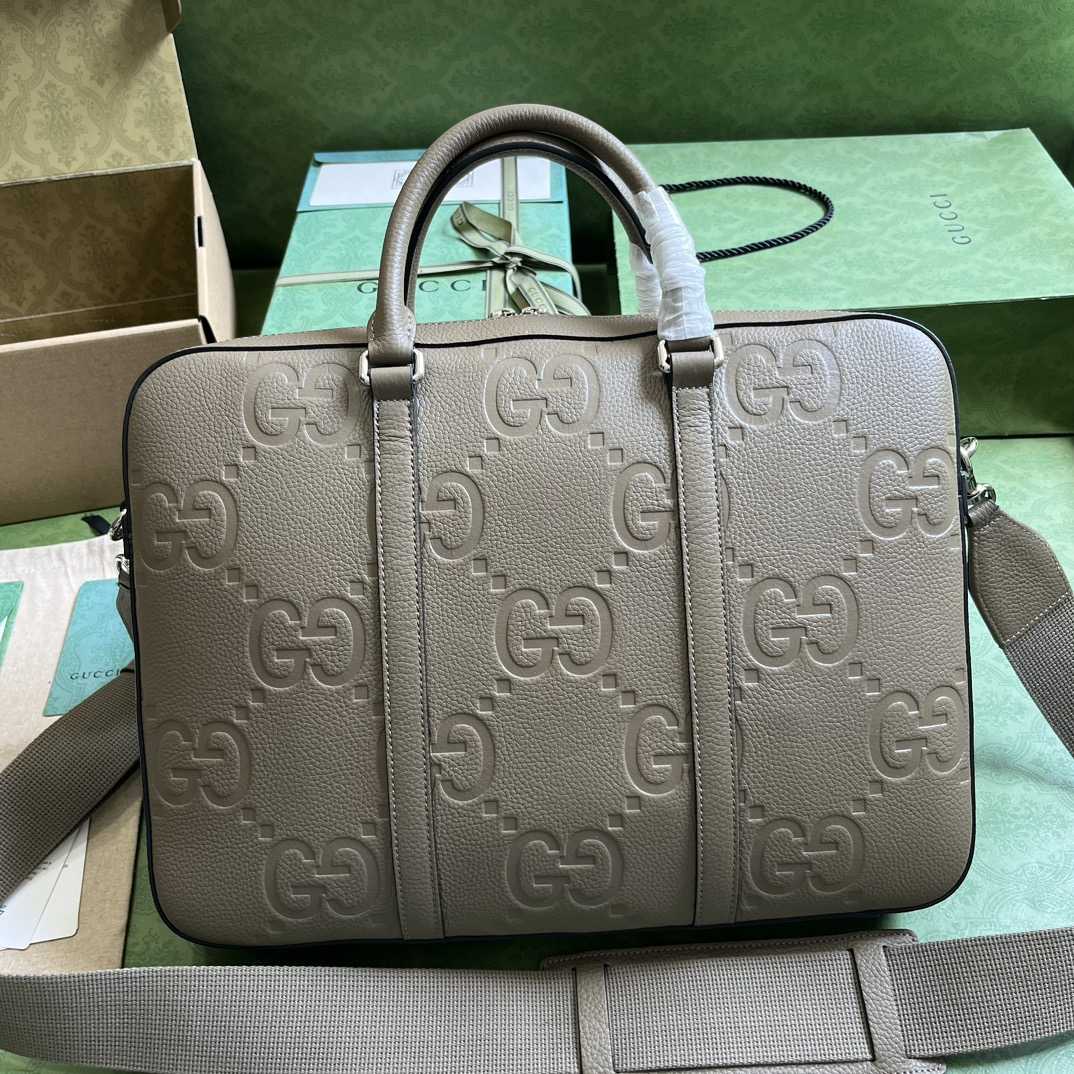 Gucci Jumbo GG Briefcase (40×29×6cm) - PerfectKickZ
