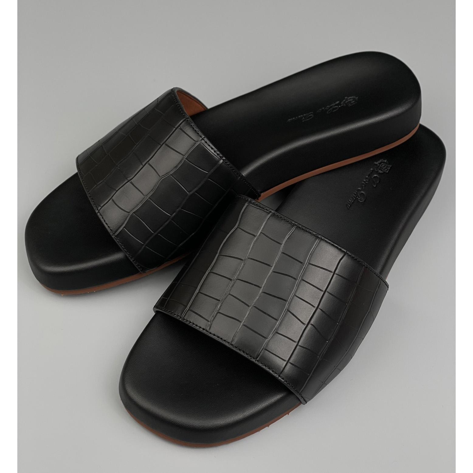 Loro Piana Slide Sandal  - PerfectKickZ