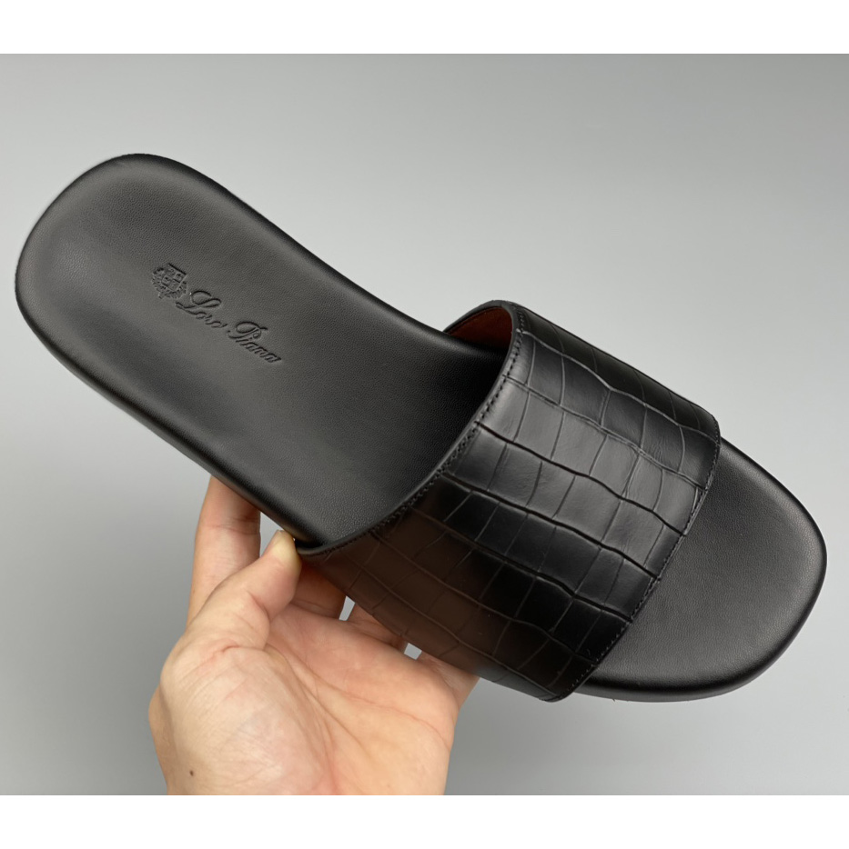 Loro Piana Slide Sandal  - PerfectKickZ