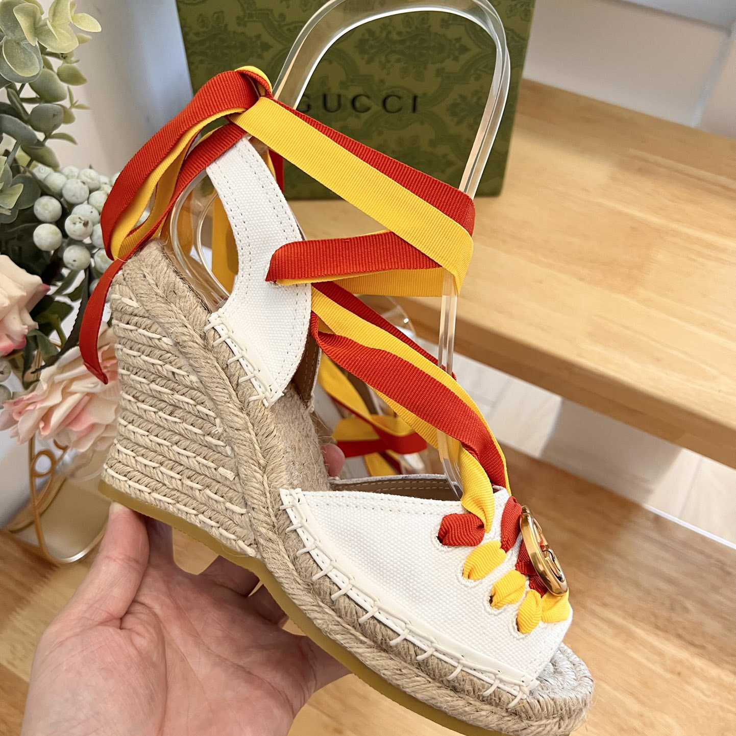 Gucci Women's Espadrille Sandal - PerfectKickZ