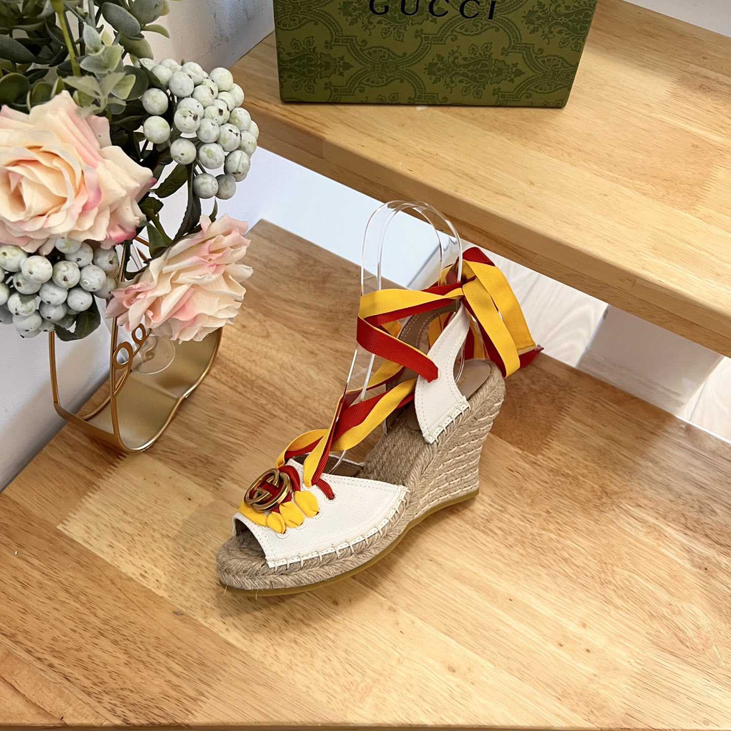 Gucci Women's Espadrille Sandal - PerfectKickZ