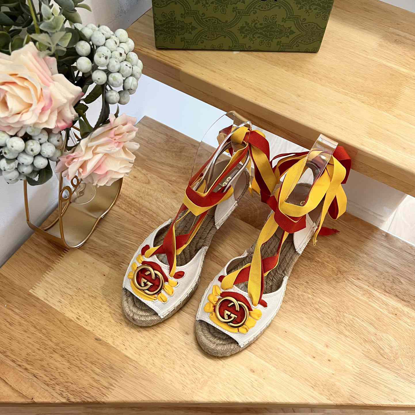 Gucci Women's Espadrille Sandal - PerfectKickZ