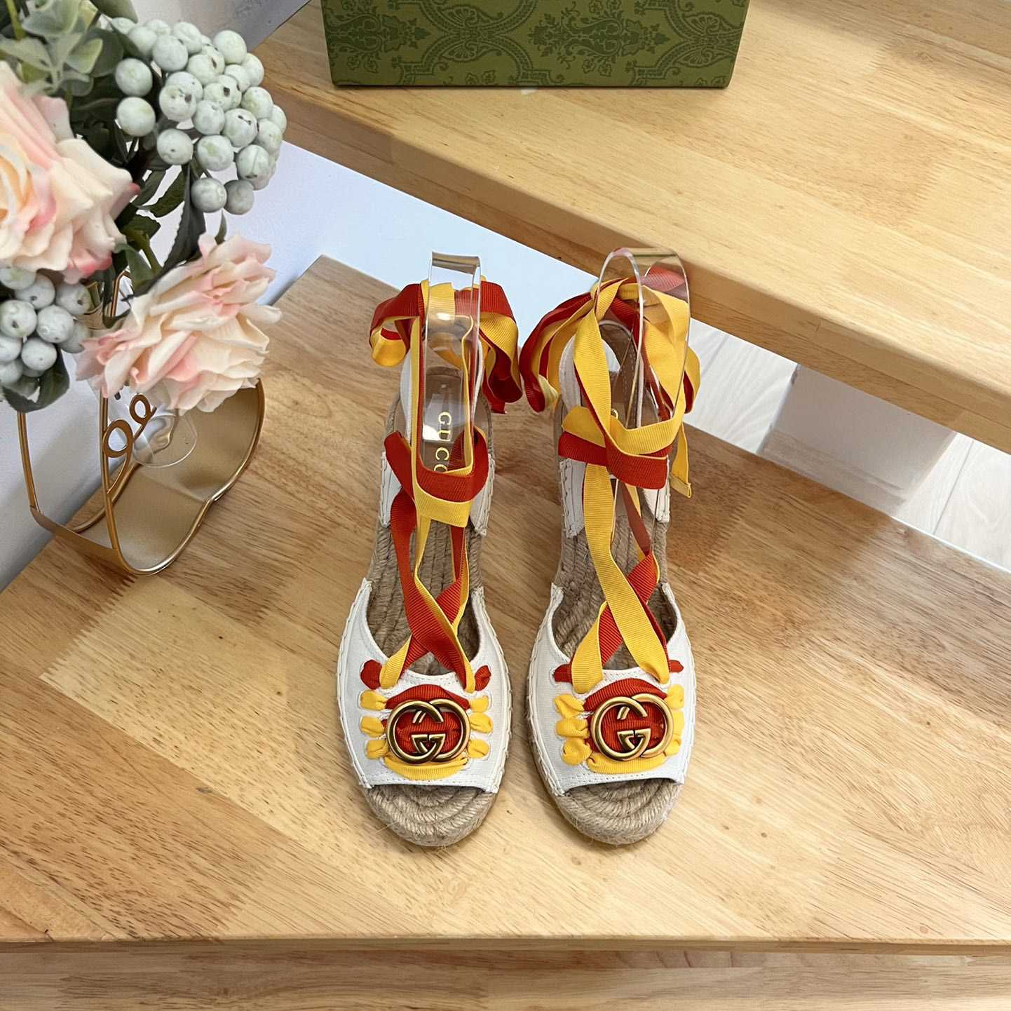 Gucci Women's Espadrille Sandal - PerfectKickZ
