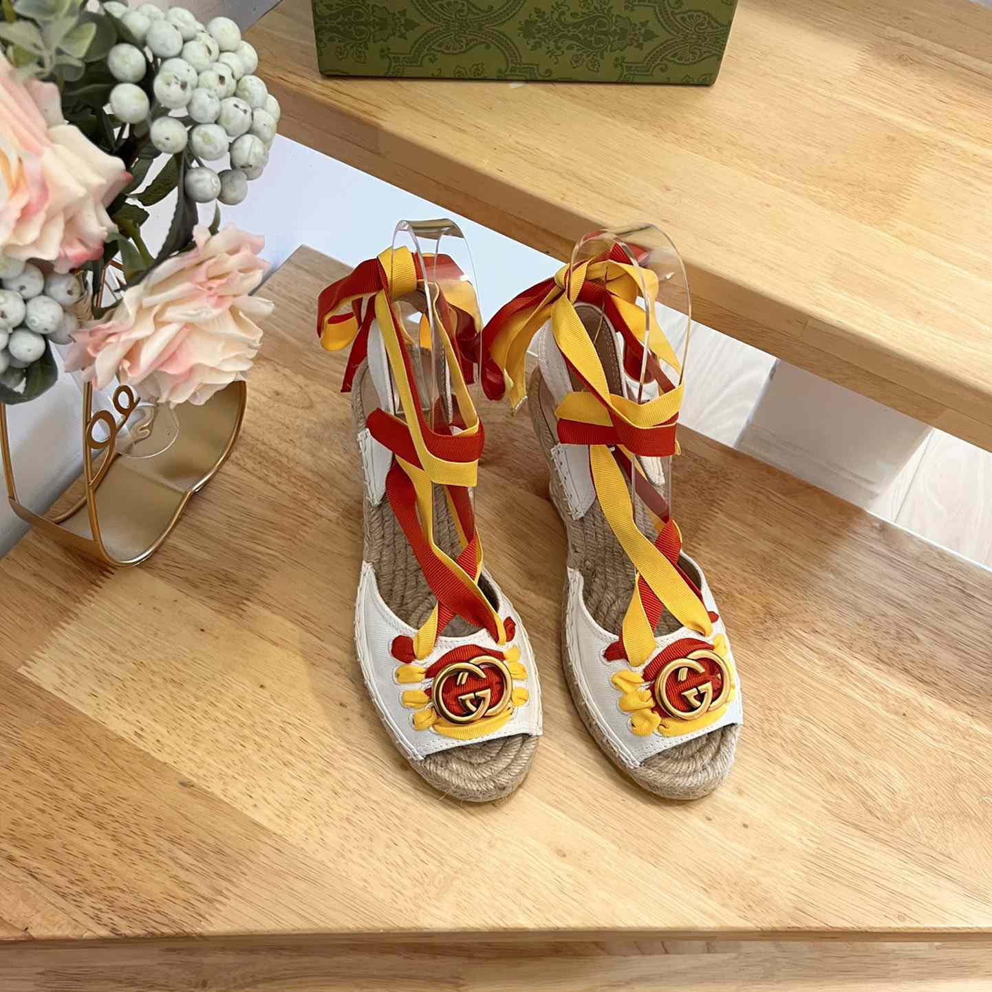 Gucci Women's Espadrille Sandal - PerfectKickZ