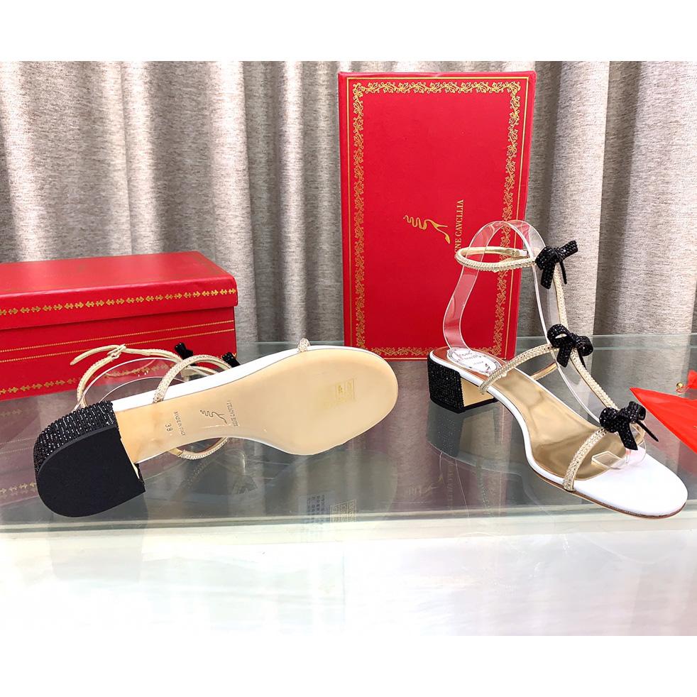 Rene Caovilla Sandals With Ankle Laces Caterina - PerfectKickZ