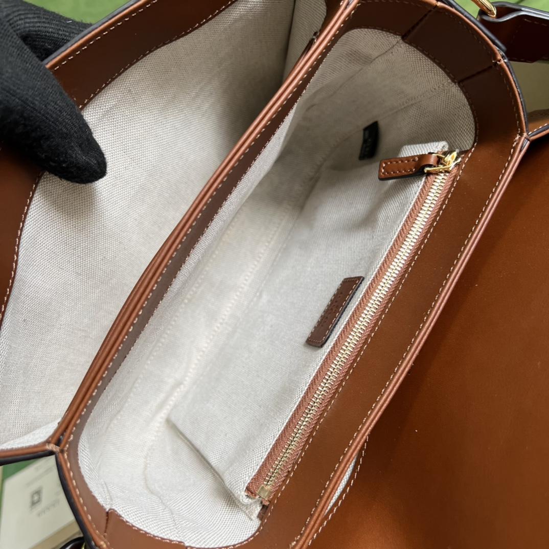 Gucci Horsebit 1955 Shoulder Bag(25-18-8cm)    - PerfectKickZ