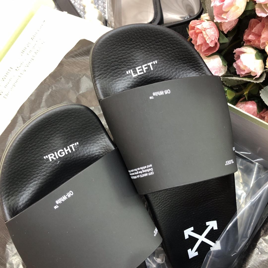 Off White C/O Virgil Abloh Slides - PerfectKickZ