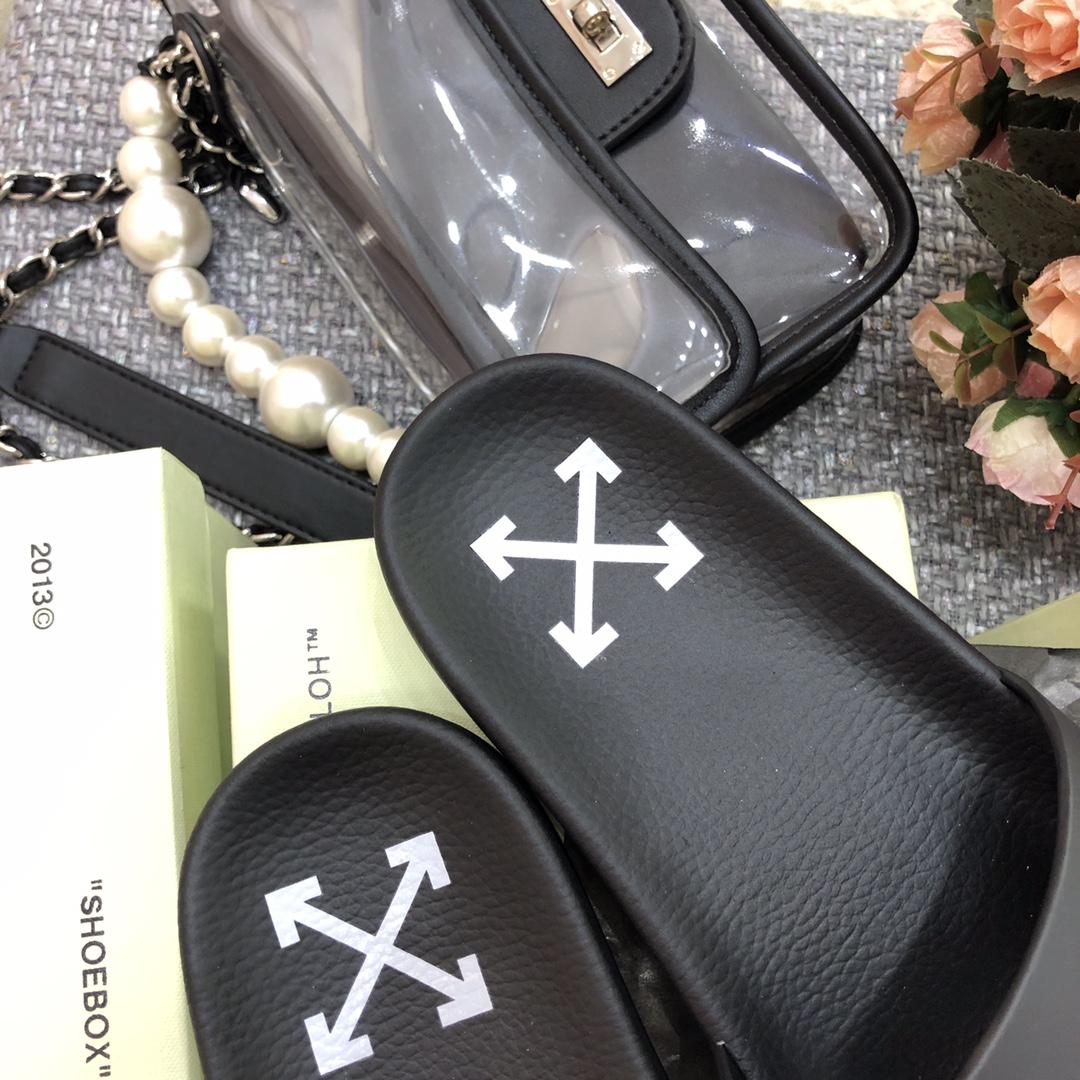 Off White C/O Virgil Abloh Slides - PerfectKickZ