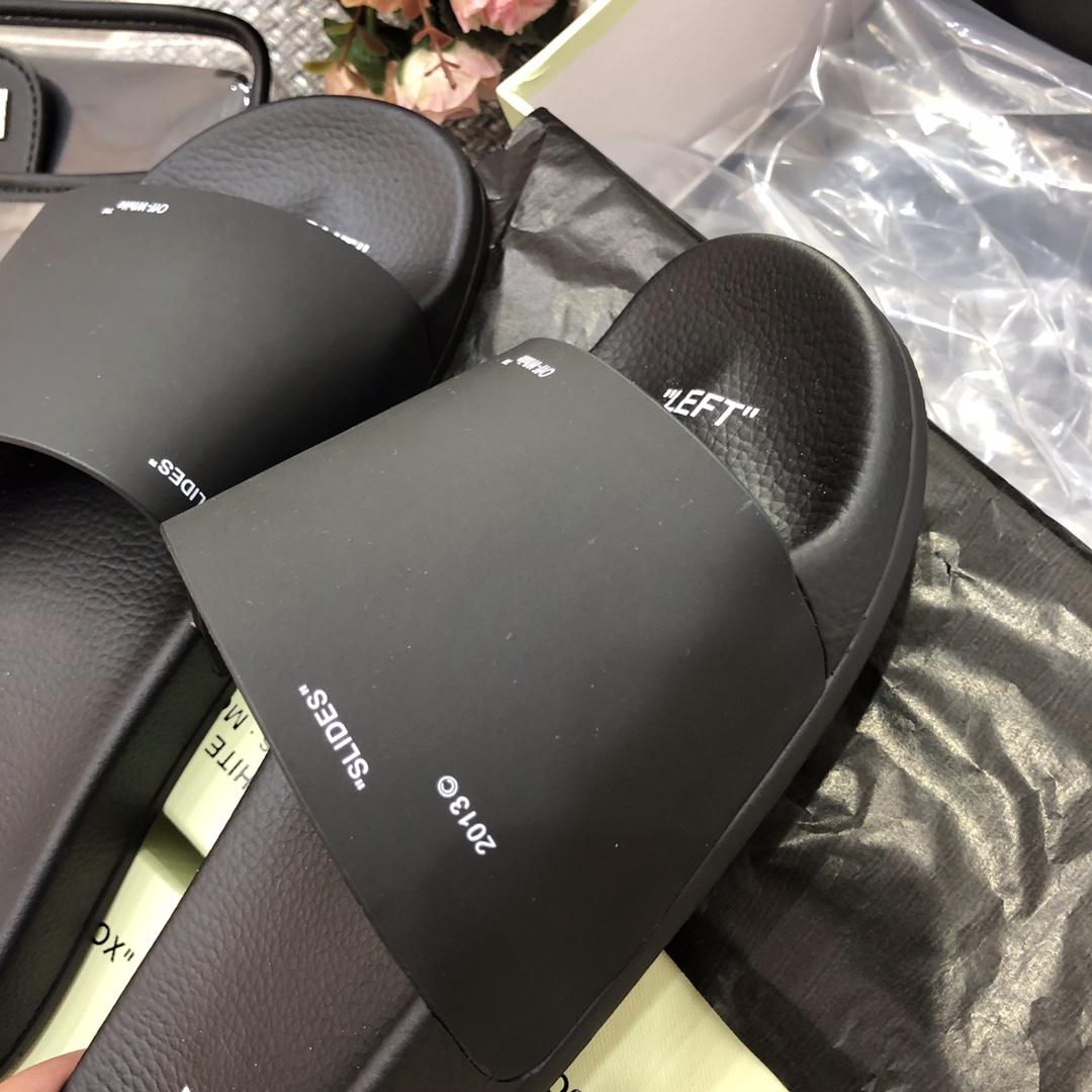 Off White C/O Virgil Abloh Slides - PerfectKickZ