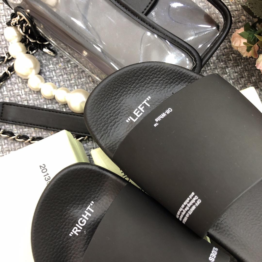 Off White C/O Virgil Abloh Slides - PerfectKickZ