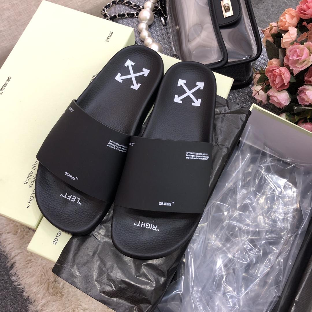 Off White C/O Virgil Abloh Slides - PerfectKickZ
