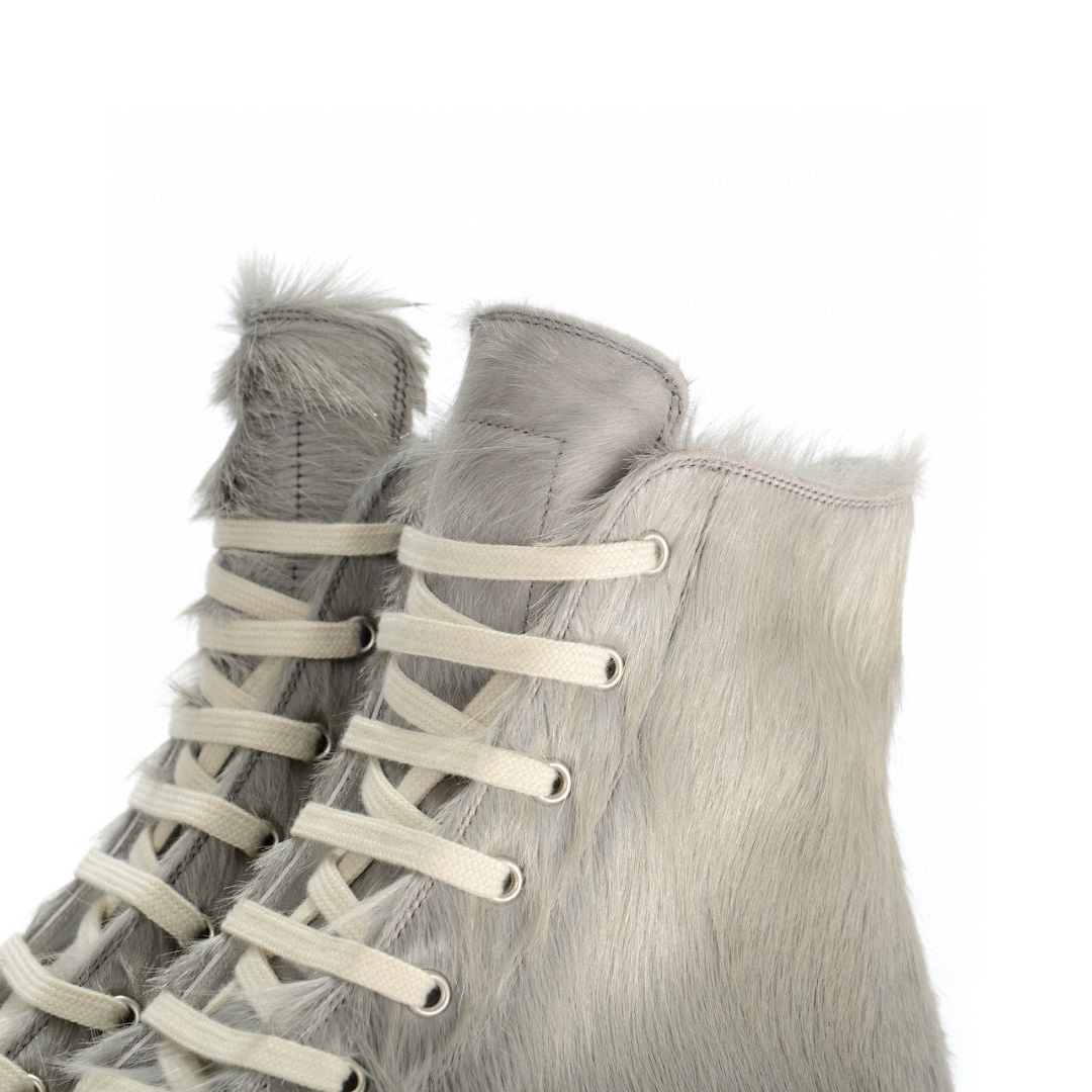 Rick Owens High-top Lace-up Sneakers - PerfectKickZ