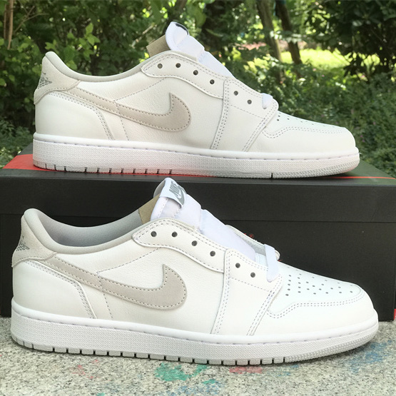 Air Jordan 1 Low “Neutral Grey” Sneaker      CZ0790-100 - PerfectKickZ