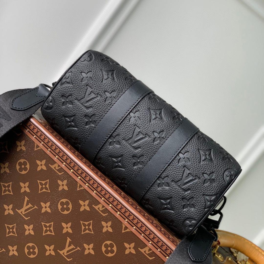 Louis Vuitton CKeepall Bandoulière 25 Taurillon Monogram (25x15x11CM)   M20900 - PerfectKickZ