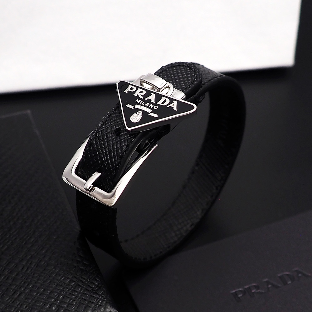 Prada Saffiano Leather Bracelet - PerfectKickZ