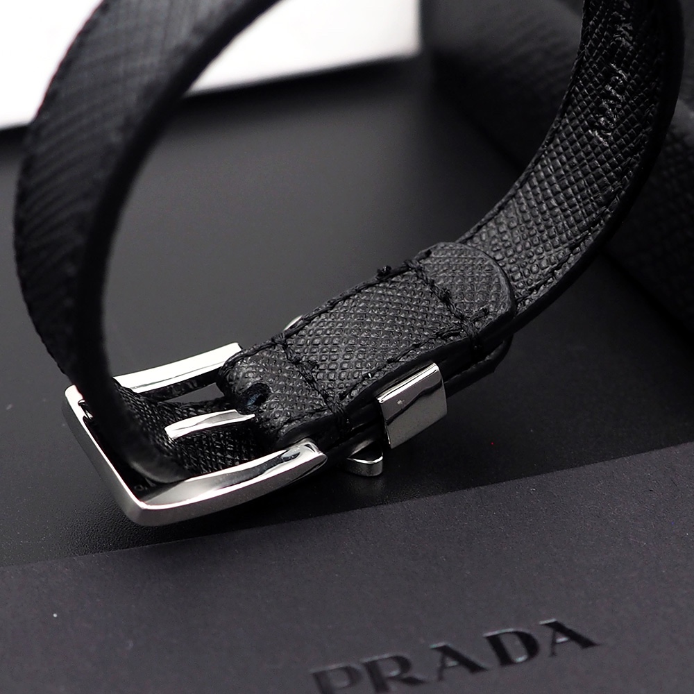 Prada Saffiano Leather Bracelet - PerfectKickZ