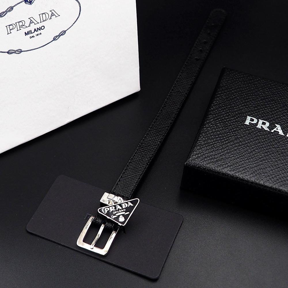Prada Saffiano Leather Bracelet - PerfectKickZ