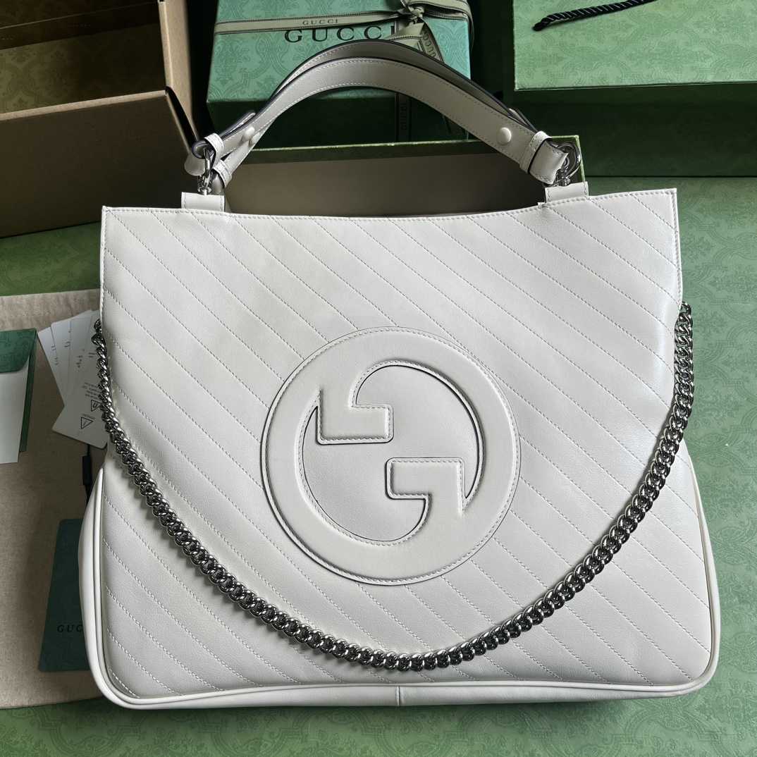 Gucci Blondie Medium Tote Bag (34.5x 41x 8cm) - PerfectKickZ