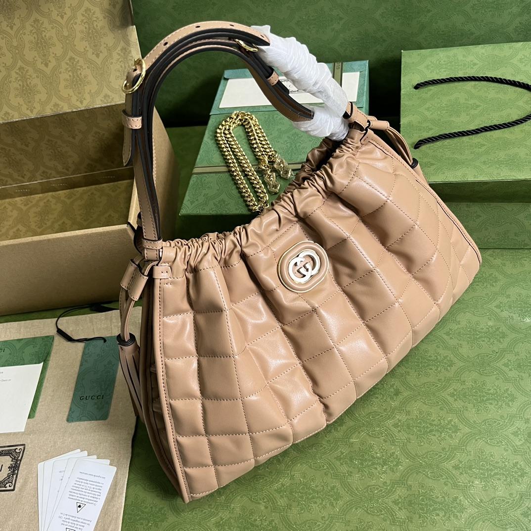 Gucci Deco Medium Tote Bag(43-28-8cm) - PerfectKickZ