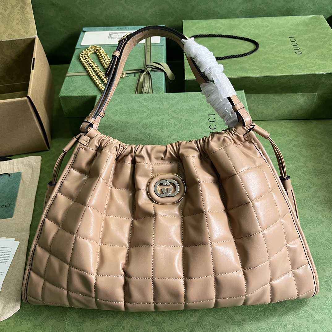 Gucci Deco Medium Tote Bag(43-28-8cm) - PerfectKickZ