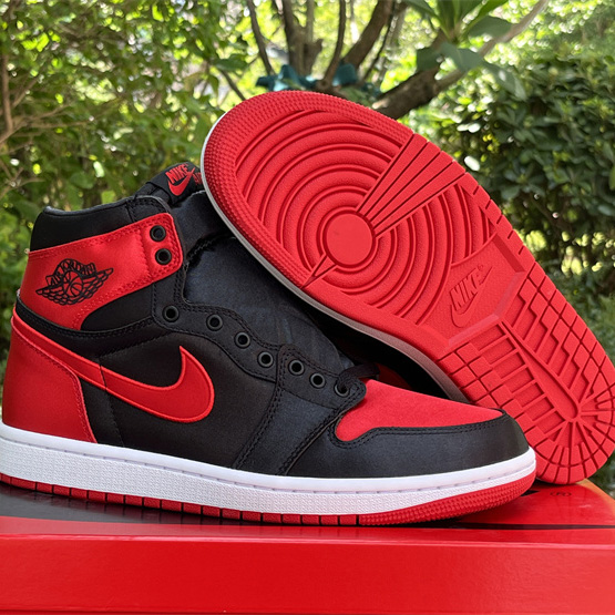 Air Jordan 1 High OG WMNS “Satin Bred” Sneaker     FD4810-061 - PerfectKickZ