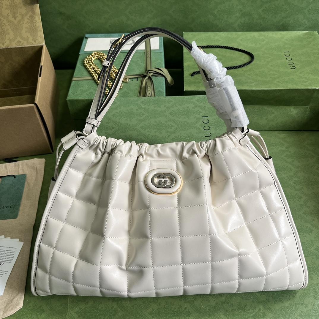 Gucci Deco Medium Tote Bag(43-28-8cm) - PerfectKickZ