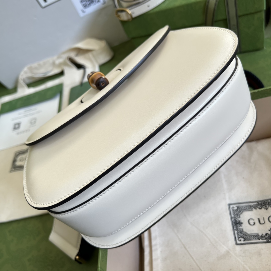 Gucci Bamboo 1947 Small Top Handle Bag (21-15-7cm) - PerfectKickZ