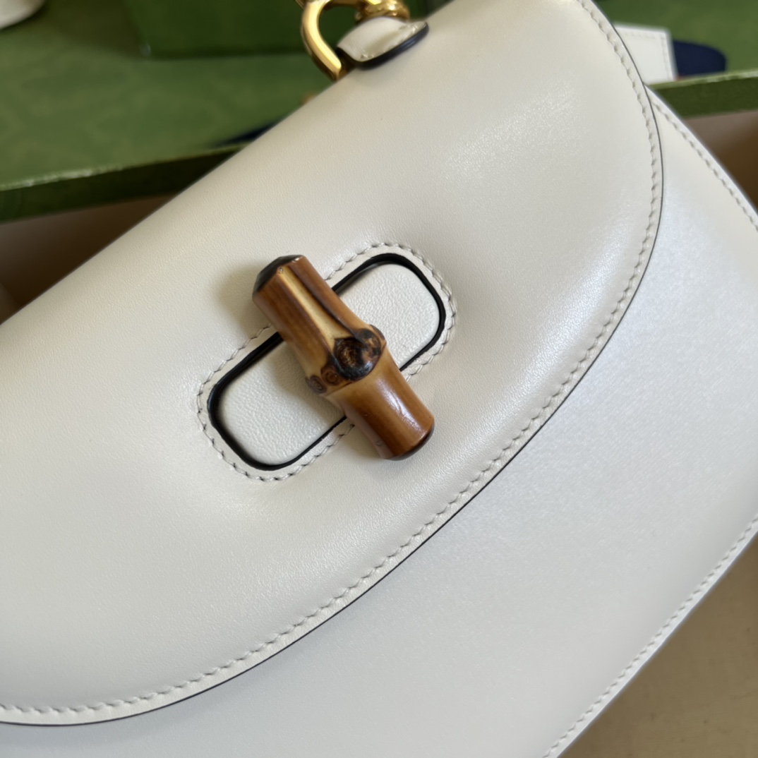 Gucci Bamboo 1947 Small Top Handle Bag (21-15-7cm) - PerfectKickZ
