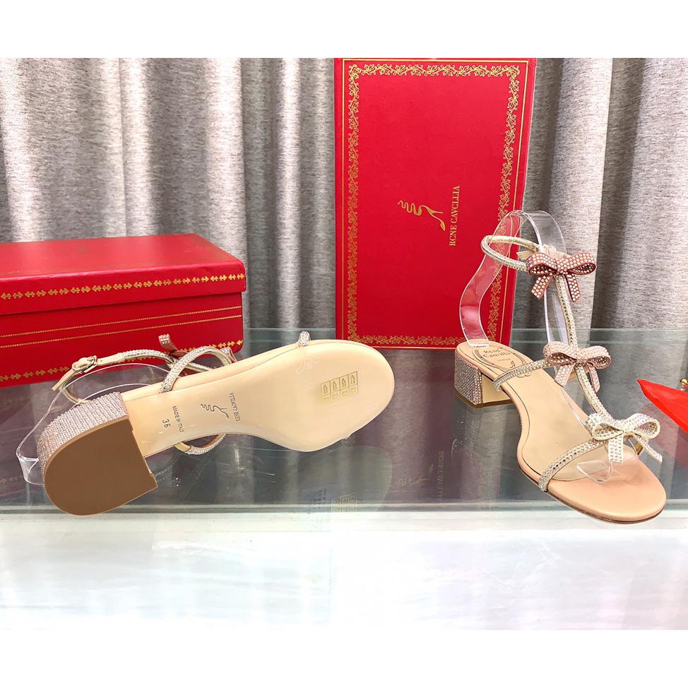 Rene Caovilla Sandals With Ankle Laces Caterina - PerfectKickZ