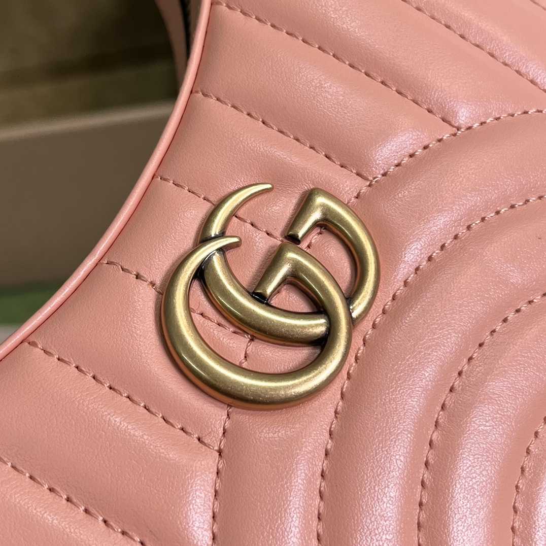 Gucci GG Marmont Matelassé Mini Bag(21.5-11-5cm) - PerfectKickZ