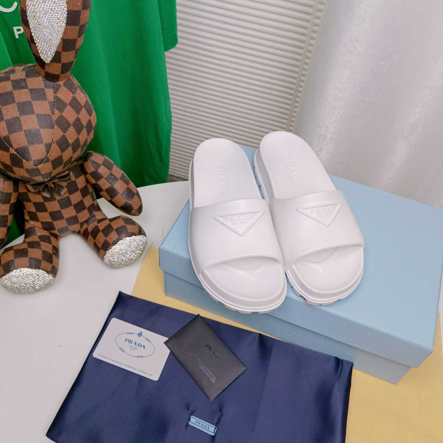 Prada Rubber Slides - PerfectKickZ