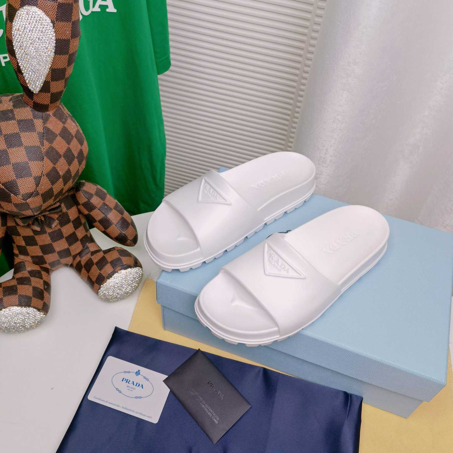 Prada Rubber Slides - PerfectKickZ