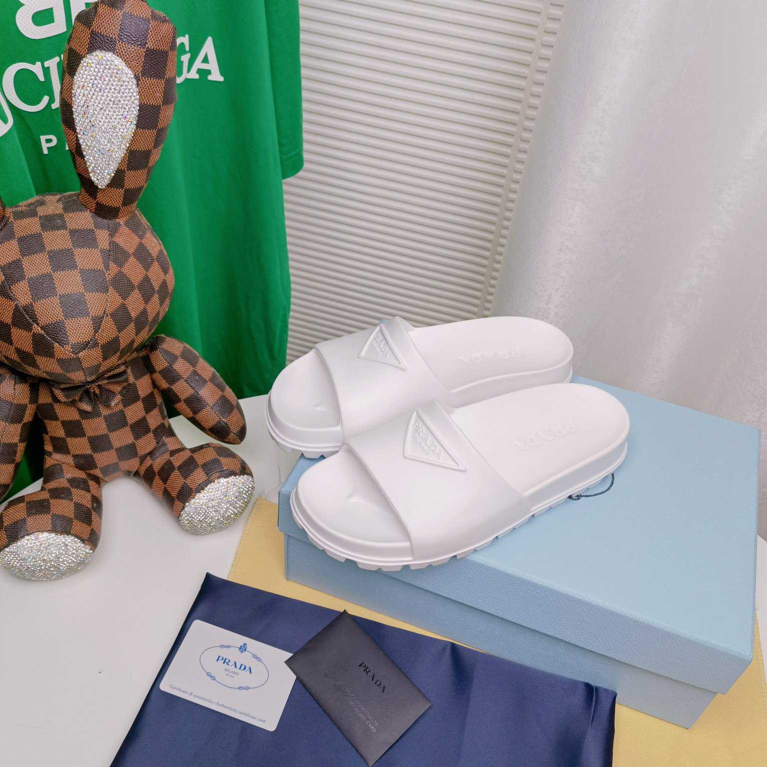 Prada Rubber Slides - PerfectKickZ
