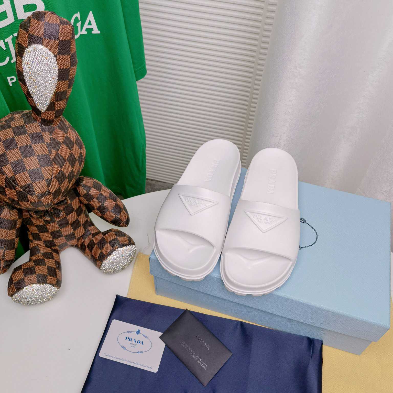 Prada Rubber Slides - PerfectKickZ