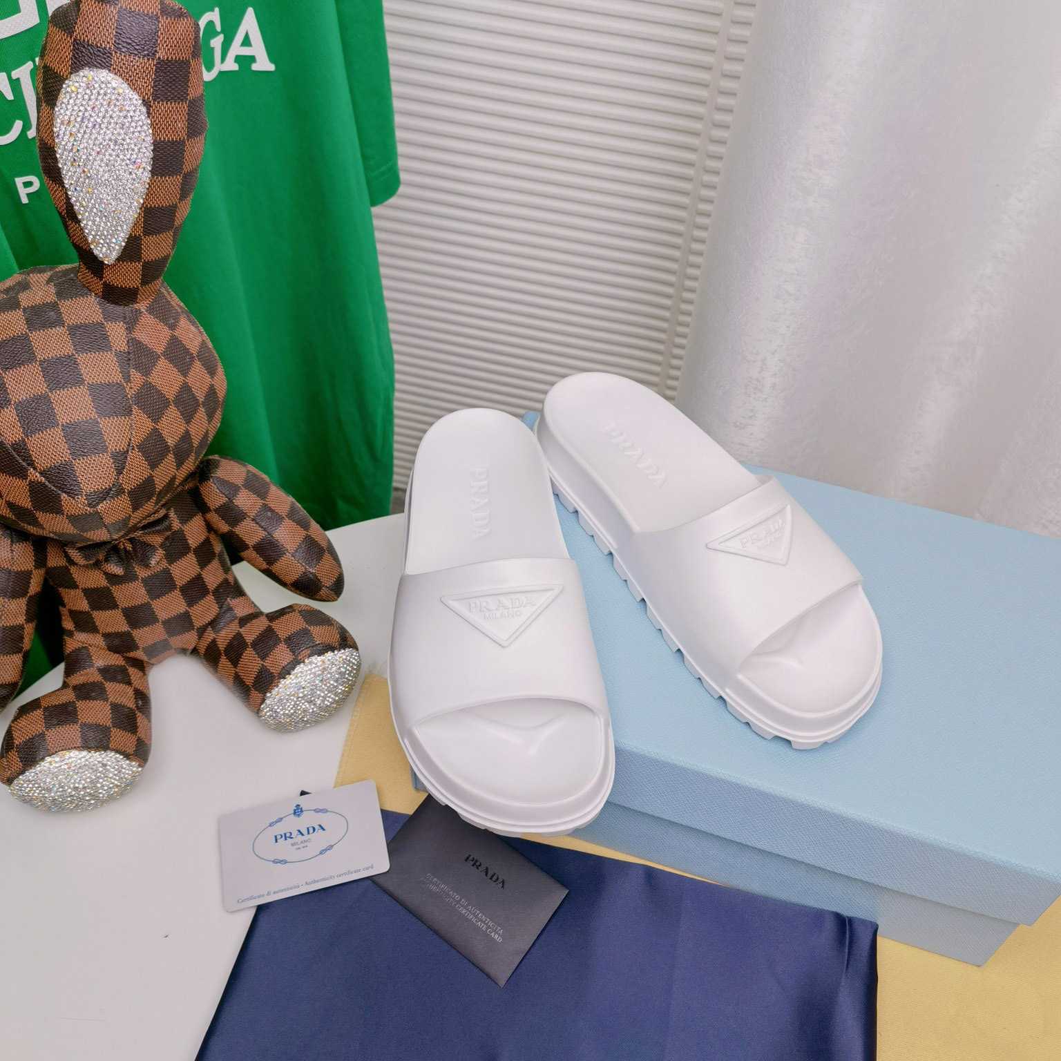 Prada Rubber Slides - PerfectKickZ