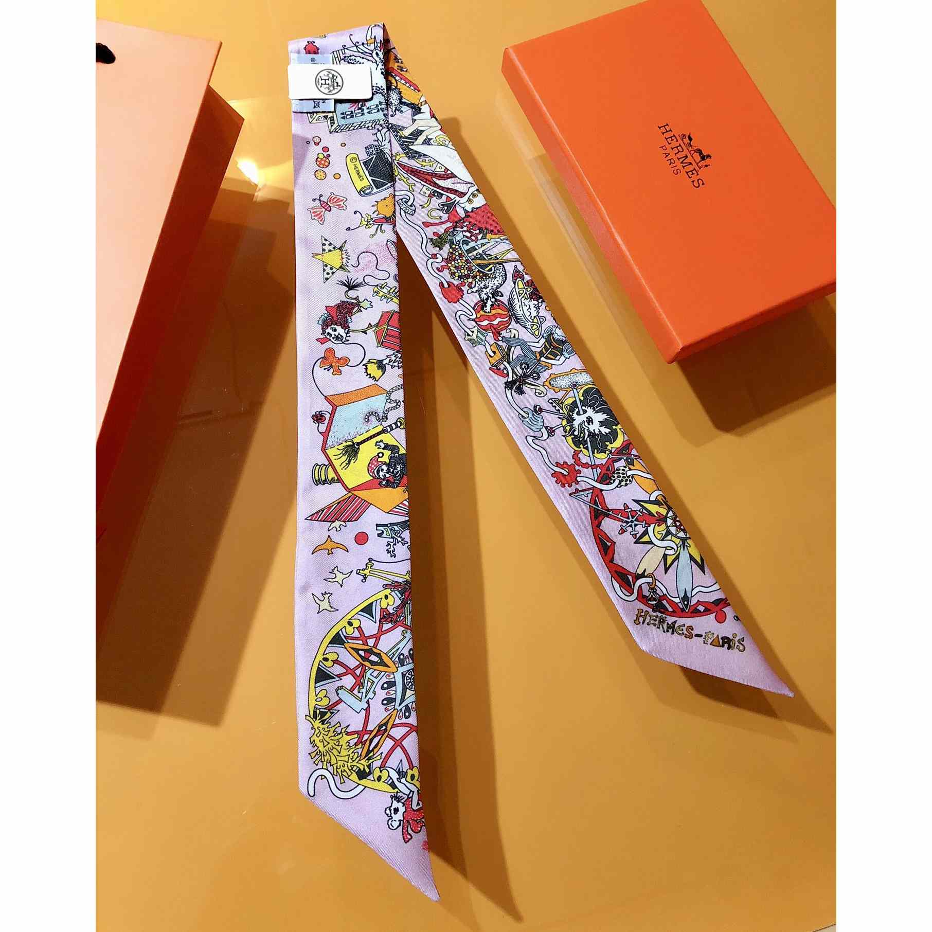 Hermes Twilly Long Scarf Tie - PerfectKickZ