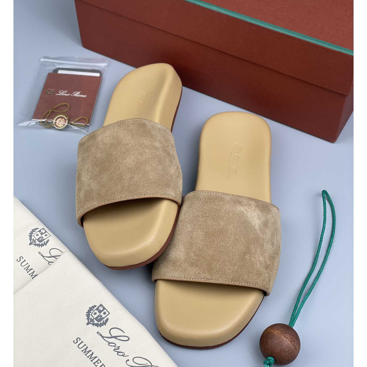 Loro Piana Slide Sandal  - PerfectKickZ