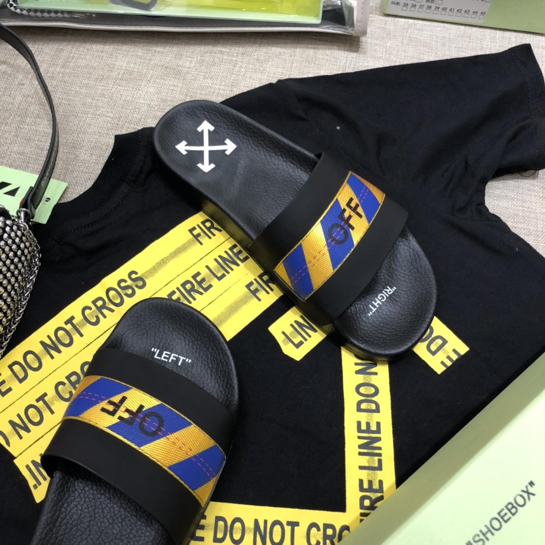 Off White Slides - PerfectKickZ