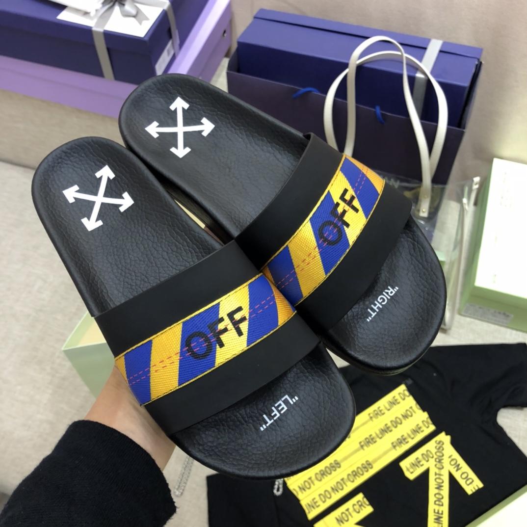 Off White Slides - PerfectKickZ
