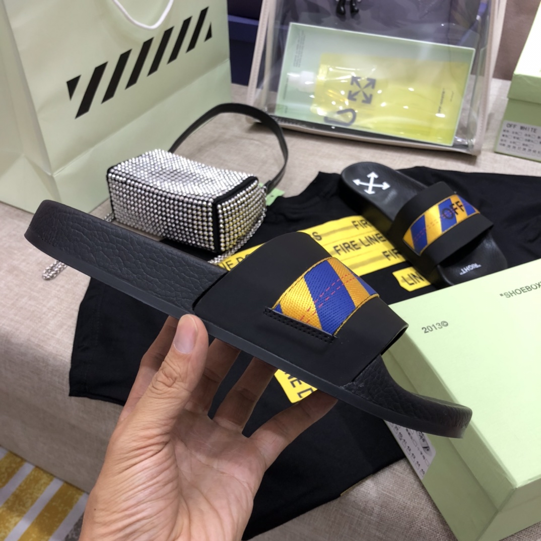 Off White Slides - PerfectKickZ