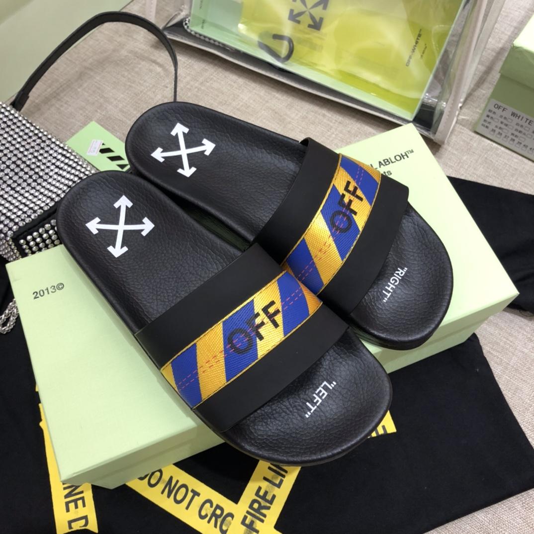 Off White Slides - PerfectKickZ