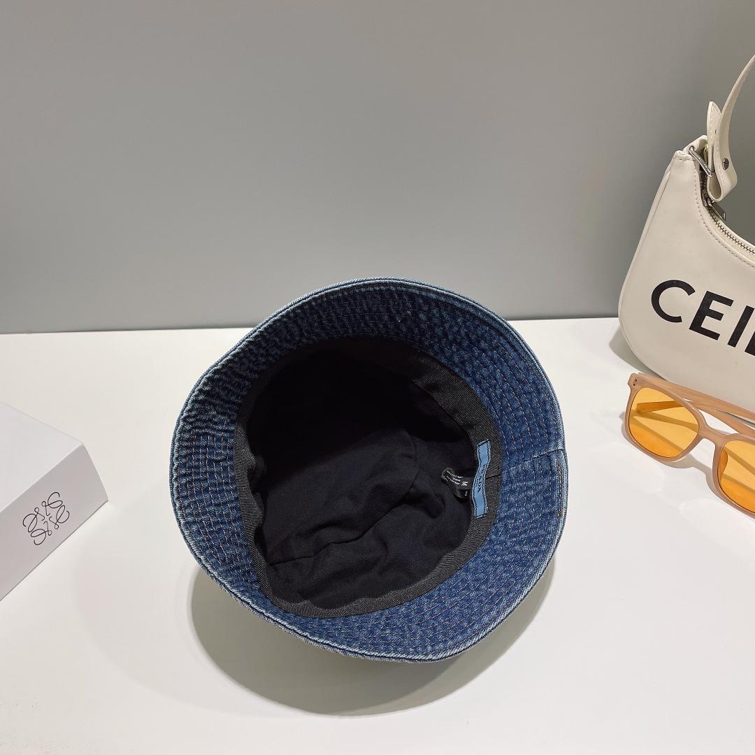 Prada Denim Bucket Hat - PerfectKickZ