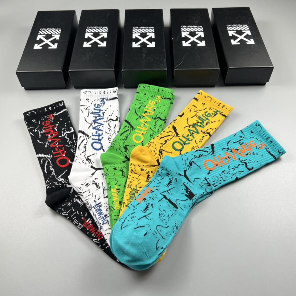Off White Socks/Box - PerfectKickZ