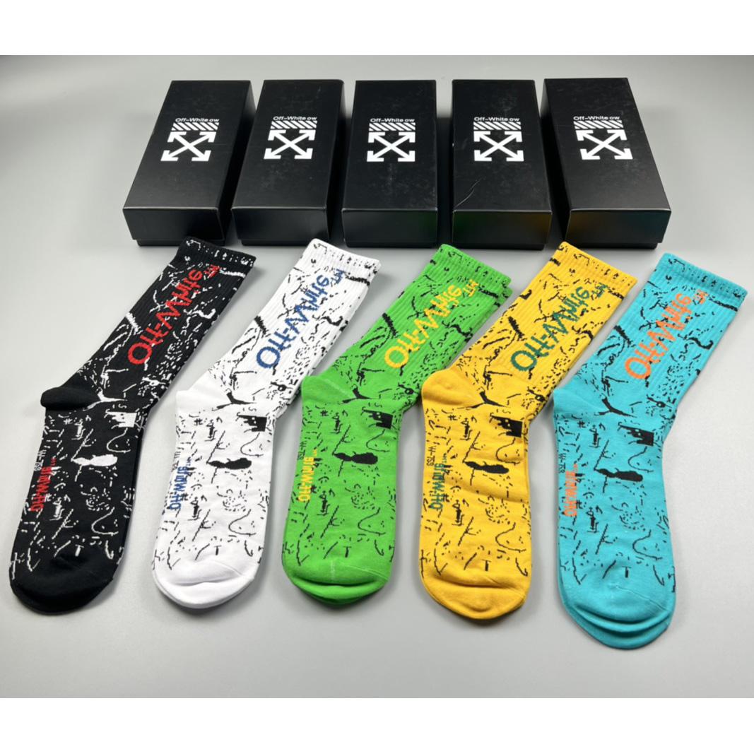Off White Socks/Box - PerfectKickZ