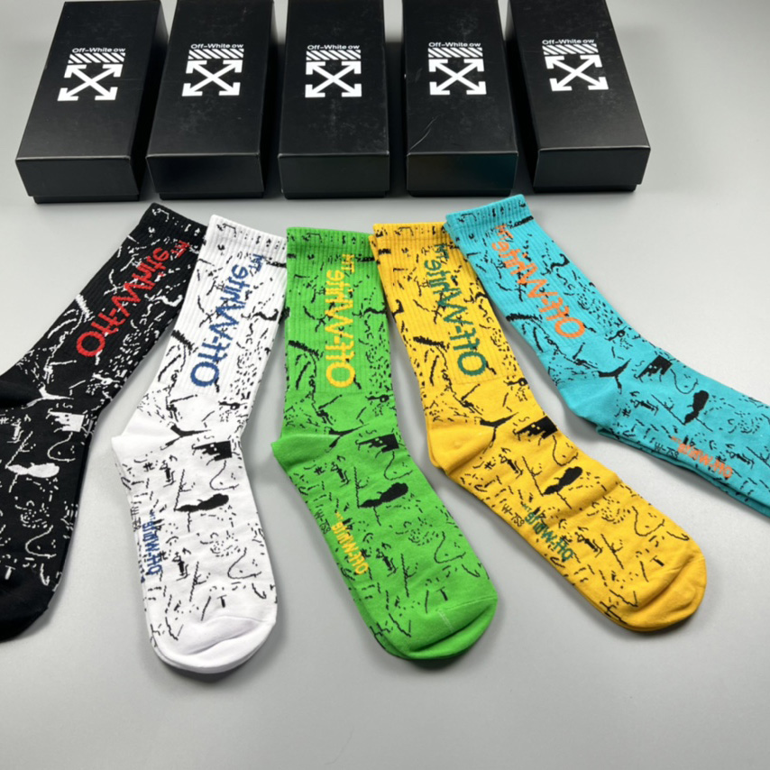 Off White Socks/Box - PerfectKickZ