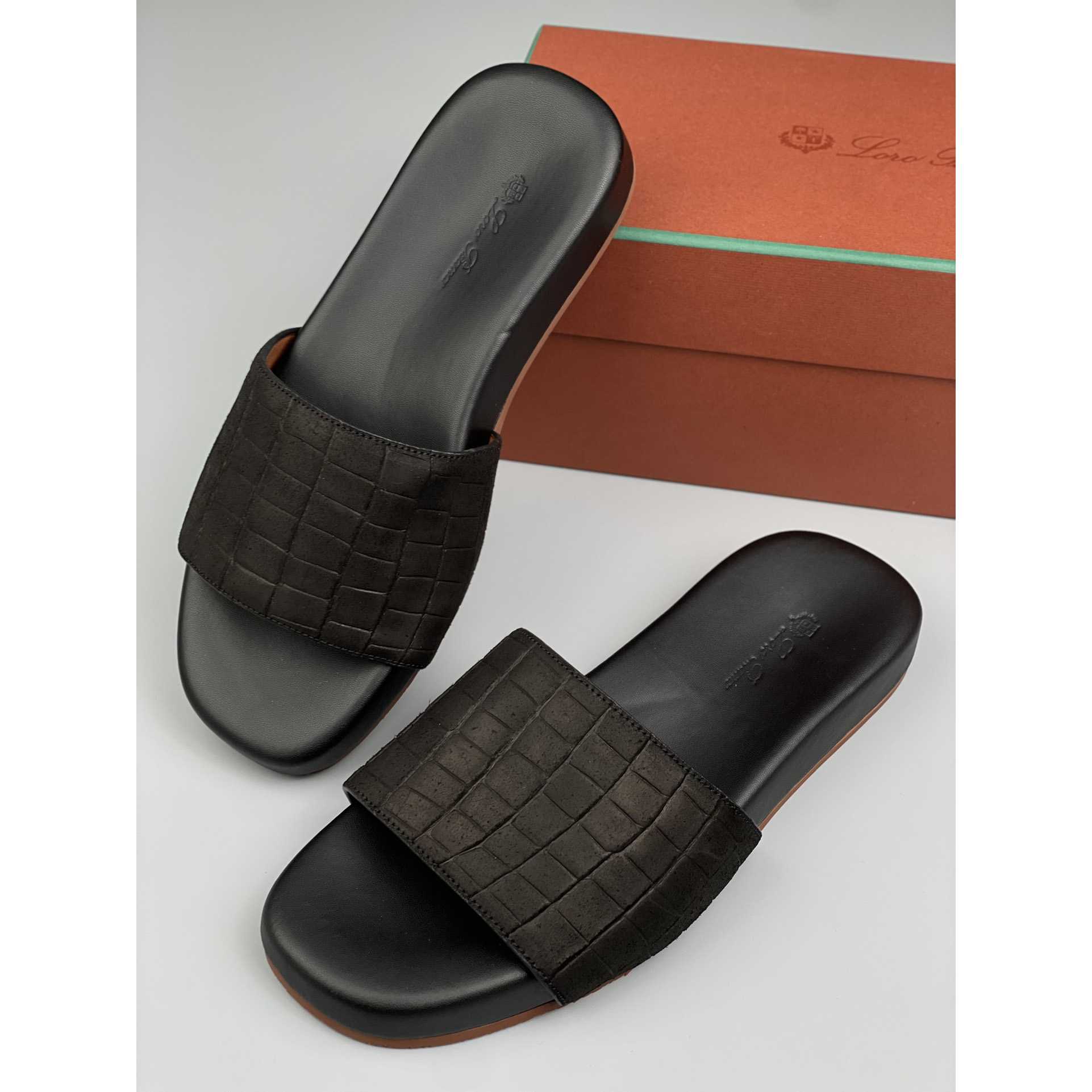 Loro Piana Slide Sandal  - PerfectKickZ
