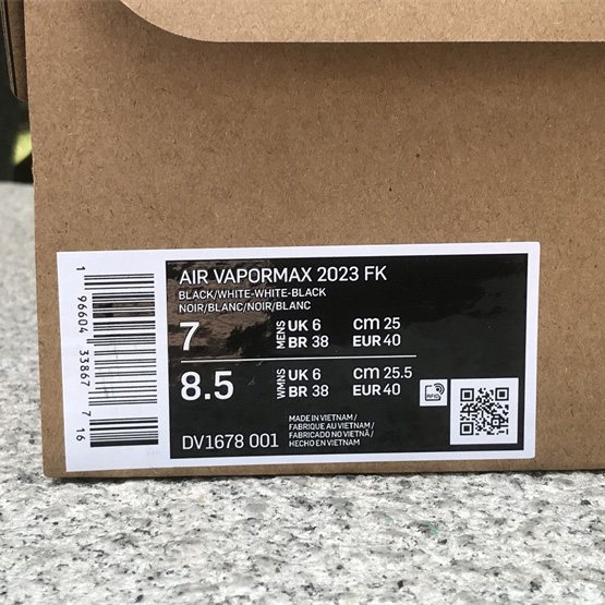 Nike Vapormax 2023 Flyknit  Sneakers    DV1678-001  - 